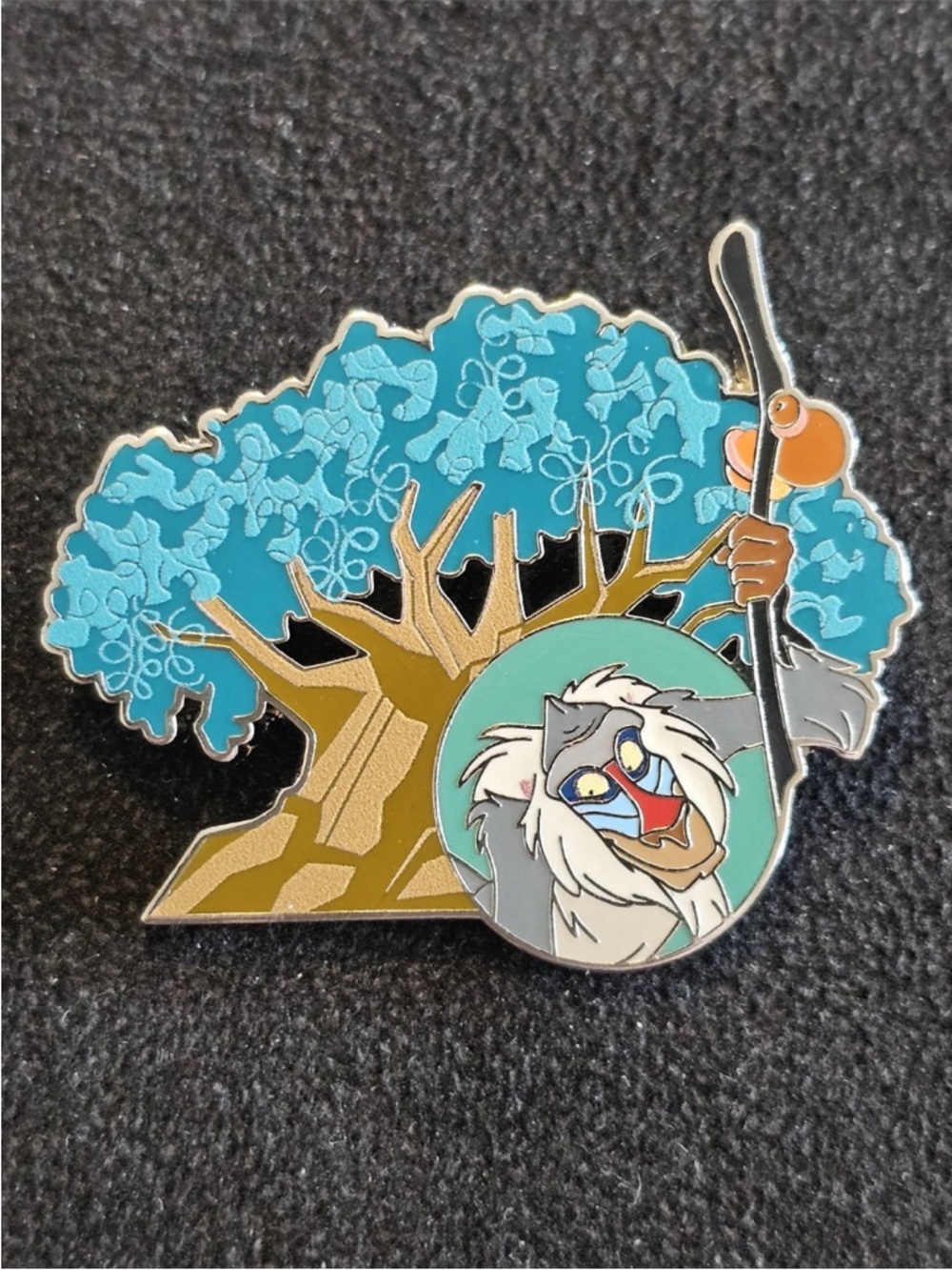 Disney pin 2025 Rafiki Under The Tree Of Life Disney Trading Pin Lion King